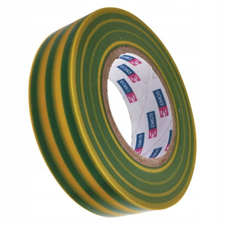 EMOS TAŚMA PVC 19/20 ZIELONO-ŻÓŁTA F61925 