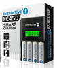 everActive Ładowarka do akumulatorków Ni-MH R6/AA +  R03/AAA NC-450 