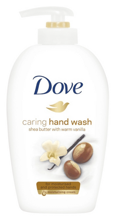 DOVE LIQUID HAND WASH 250ML SHEA BUTTER 12/190/2280 PL