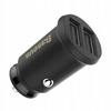 Baseus Grain Car Charger mini ładowarka samochodowa 2x USB 3.1A czarny CCALL-ML01 