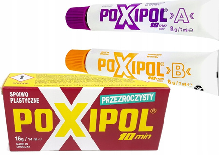 POXIPOL klej epoksydowy przezroczysty 16g / 14ml