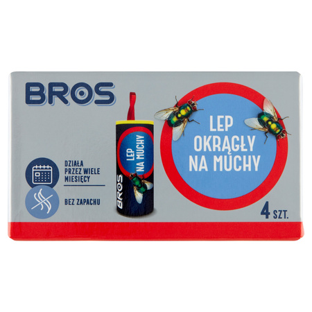 Bros Lep na muchy okrągły / 4 szt.
