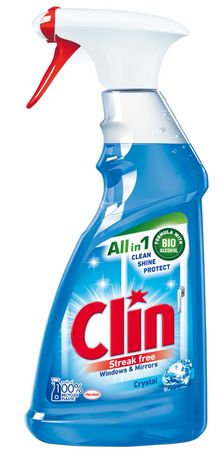 CLIN WINDOWS & MIRRORS SPRAY 500ML CRYSTAL 10/98/980 PL