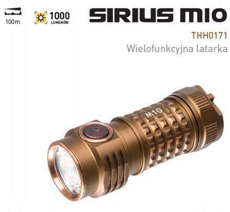 Mactronic Latarka Sirius M10 - 1000 lumenów