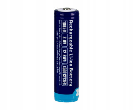XTAR 18650-350PCM 3500mAh Li-ION Protected 3,7V 10A