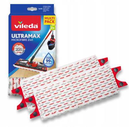 VILEDA WKŁAD DO MOPA ULTRAMAX 2W1 2 SZT.