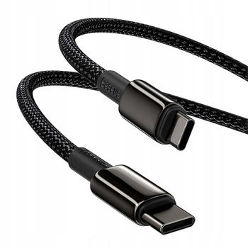 Baseus Kabel CATWJ-01 USB-C - USB-C PD QC 100W 5A 1m - czarny