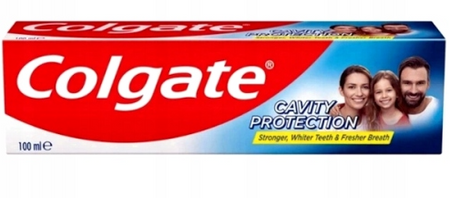 COLGATE PASTA 75ML OCHRONA PRZECIW PRÓCHNICY / TOOTHPASTE CAVITY PROTECTION 48/96/4608 PL
