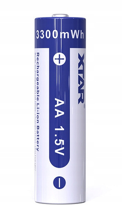 XTAR 14500 / AA 1.5V Li-ION 2000mAh z zabezpieczeniem, 4 szt.