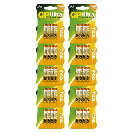 GP bateria alkaliczna ULTRA ALKALINE AAA BL4