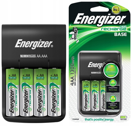 ENERGIZER Ładowarka BASE + AA 1300mAh bl.4