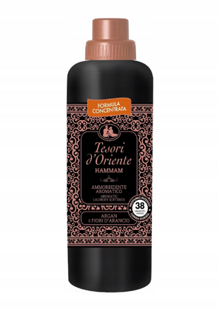 TESORI D\'ORIENTE 760 ML PŁYN DO PŁUKANIA HAMMAM OLEJEK ARGANOWY / FABRIC SOFTENER 38W 12/60/720