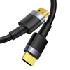 Kabel Baseus Cafule HDMI / HDMI 2.0 4K 60 Hz 3D 18 Gbps 1m - czarny
