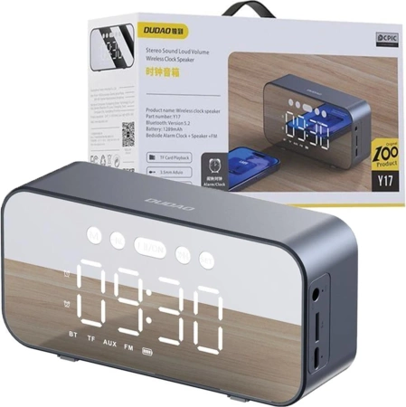 Zegarek / głośnik Bluetooth Dudao Y17 - srebrny