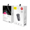 Baseus Grain Car Charger mini ładowarka samochodowa 2x USB 3.1A czarny CCALL-ML01 