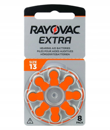 RAYOVAC Baterie słuchowe 13 Extra 8szt.