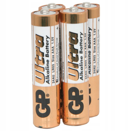 GP bateria alkaliczna ULTRA ALKALINE AAA BL4