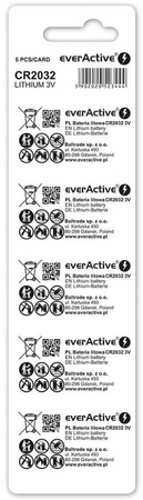 everActive bateria litowa CR2032 bl.5