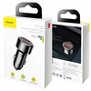Baseus Magic Series Dual QC - ładowarka samochodowa Quick Charge 3.0 2x USB 45W 6A czarny CCMLC20A-01