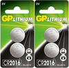 GP bateria litowa CR2016 BL2x2 /zestaw