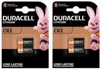 DURACELL CR2 ULTRA BL2 / zestaw 4 szt.