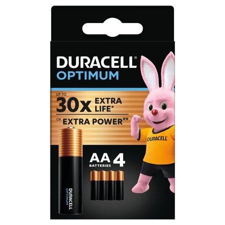 DURACELL LR6 AA OPTIMUM BL4