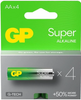GP bateria alkaliczna SUPER G-TECH AA BL4x3 /zestaw
