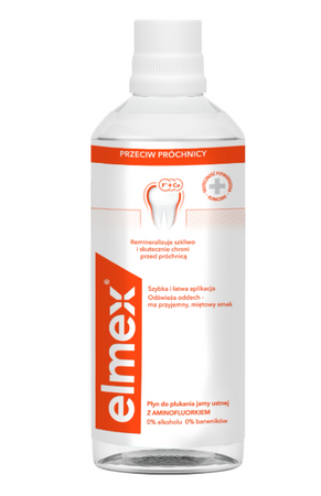ELMEX PŁUKAN 400ML PRZECIW PRÓCHN+ 75 ML PASTA PRZECIW PRÓCHNICY+ELMEX SZCZOTECZKA INTERX SOFT /zestaw