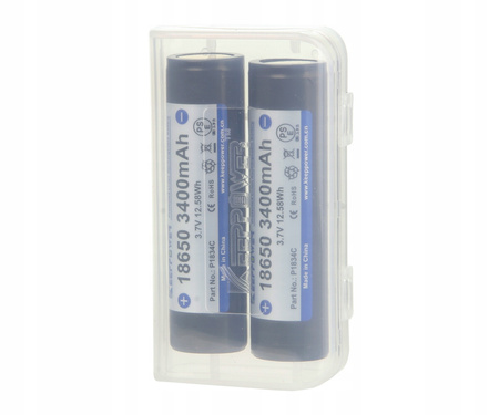 KeepPower akumulator ICR18650-340PCM 3400mAh Li-ION P1834C, 2 szt.