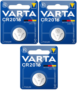 VARTA bateria litowa CR2016 BL1 x3 / zestaw