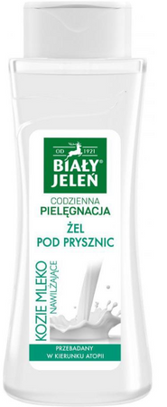 BIAŁY JELEŃ ŻEL POD PRYSZNIC 300ML KOZIE MLEKO