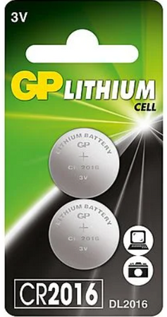 GP bateria litowa CR2016 BL2x3 /zestaw