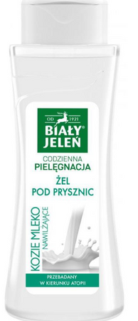 BIAŁY JELEŃ ŻEL POD PRYSZNIC 300ML KOZIE MLEKO x3 /zestaw