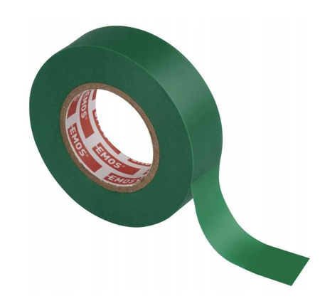 EMOS TAŚMA PVC 19/20 ZIELONA F61929