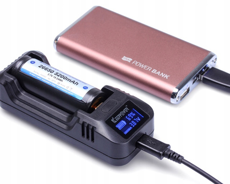 KeepPower Ładowarka L1 LCD Charger