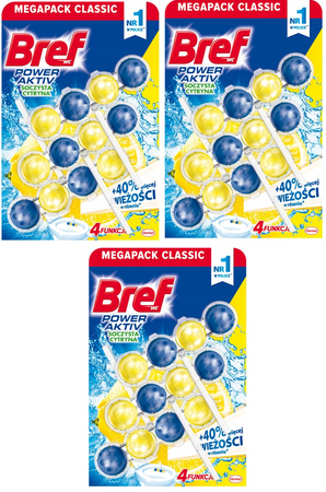 BREF POWER AKTIV 3X50G LEMON 9/128/1152x3 /zestaw