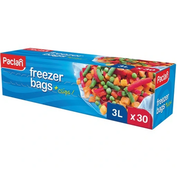 Woreczki do mrożenia Paclan 3L 30 szt