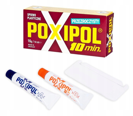 POXIPOL klej epoksydowy przezroczysty 82g / 70ml