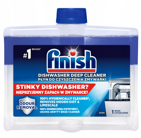 FINISH PŁYN DO CZYSZCZENIA / DISHWASHER CLEANER REGULAR 250 ML 12/96/1152x4 /zestaw