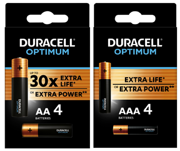 DURACELL LR6 + LR3 OPTIMUM / zestaw 8 szt.