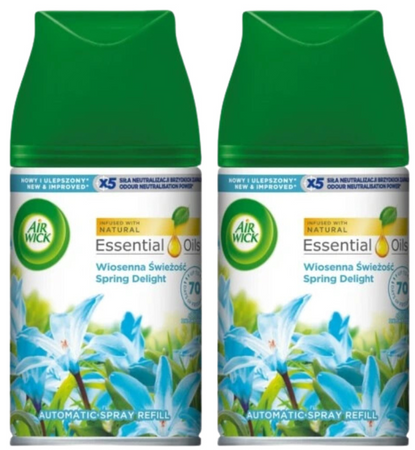 AIR WICK Zapas wkład wiosenna świeżość x2 /zestaw