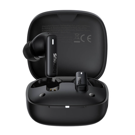 Baseus Słuchawki bezprzewodowe Bowie E19 TWS dokanałowe - czarne