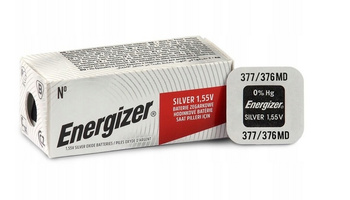 ENERGIZER Bateria srebrowa 377/376 bl.1x10 /zestaw