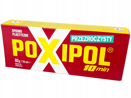 POXIPOL klej epoksydowy przezroczysty 82g / 70ml