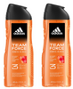 ADIDAS SHOWER GEL 400ML MEN TEAM FORCE 3IN1 12/108/1296 PLx2 /zestaw