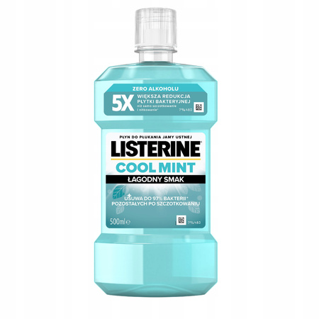 LISTERINE COOL MINT ŁAGODNY 500ML