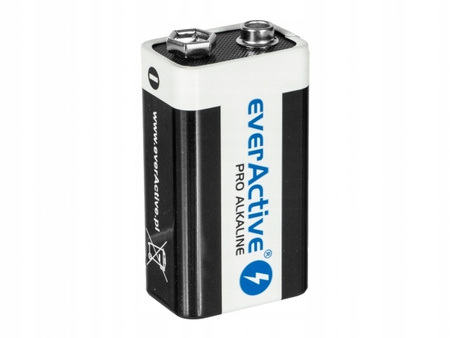 everActive bateria alkaliczna Pro 6LR61 9V 2 szt. - zestaw