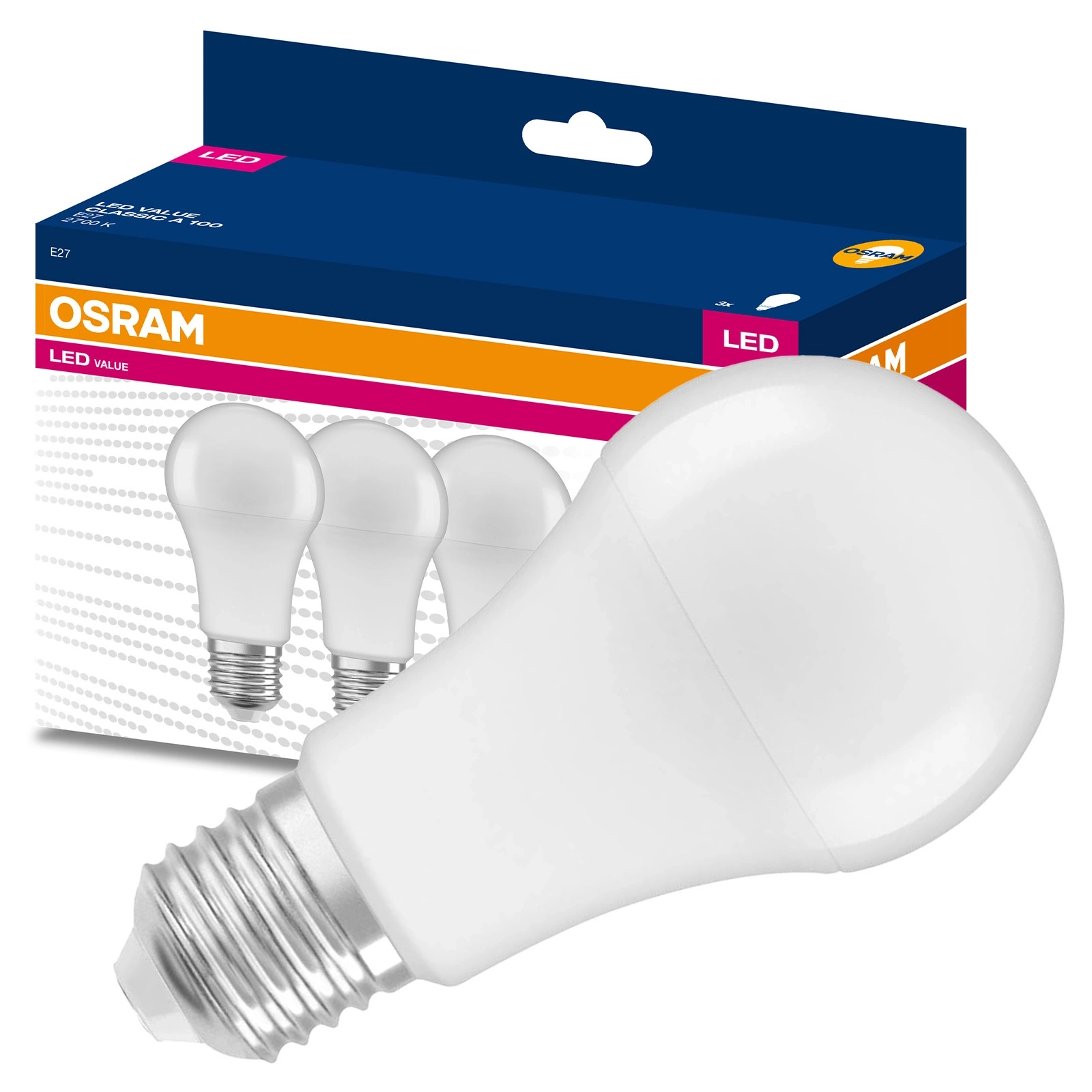 OSRAM Żarówka LED E27 13W 100W 1521lm 2700K 3-PAK pol_pl_OSRAM-Zarowka-LED-E27-13W-100W-1521lm-2700K-3-PAK-691_3