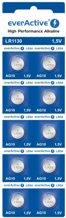 everActive bateria alkaliczna LR54 / LR1130 / AG10 bl.10