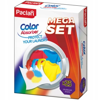 Color Absorber Mega Set chusteczki Paclan 25 szt.